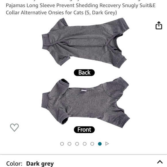 🐱 Cat Recovery Suit After Surgery for Female Male Pet Surgical - Picture 12 of 13